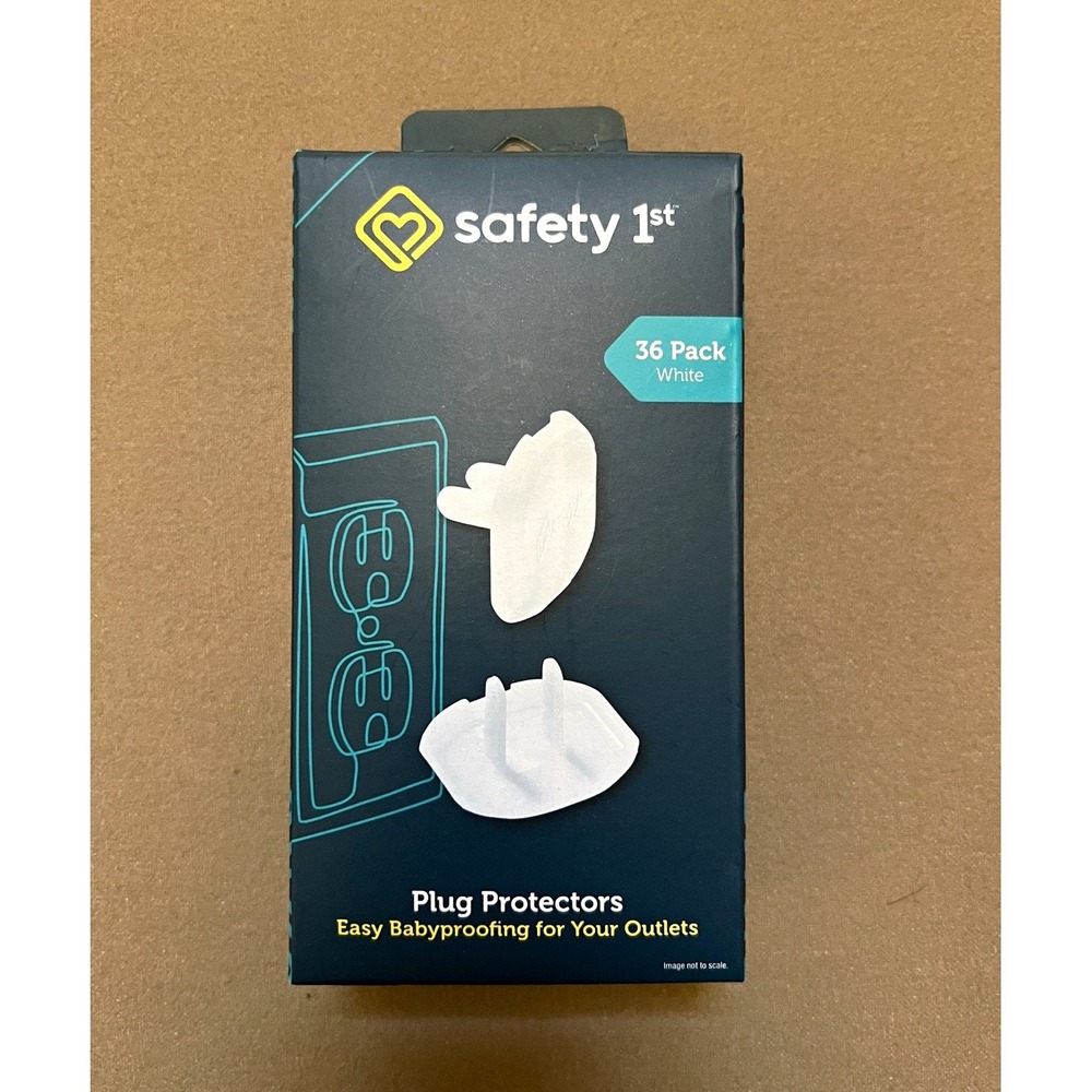 Safety 1st Plug Protectors Outlet Covers, 36 Pack, White, MPN HS2290920